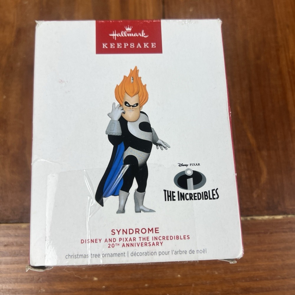 Hallmark Syndrome 2024 Disney Pixar Incredibles 20th Anniversary Ornament